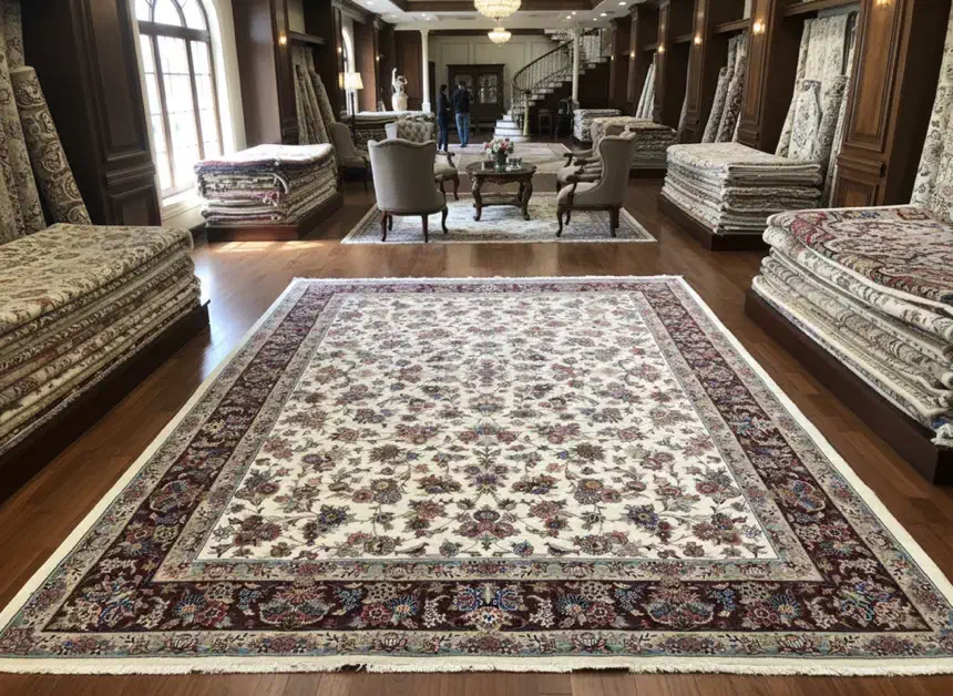 فرش دستباف ۹ متری|فرش|مشهد, الهیه|دیوار