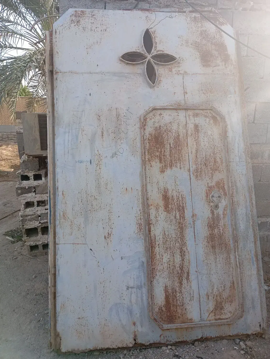 درحیاط دولنگه|مصالح و تجهیزات ساختمان|شبانکاره, |دیوار