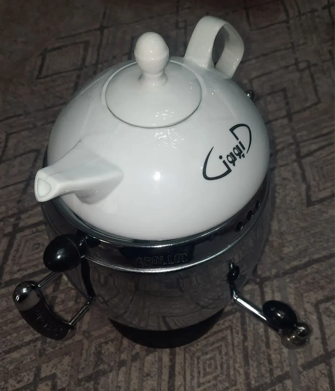 سماور برقی آپولون مدل پلوتون ، نو داخل کارتن|سماور، چای‌ساز، قهوه‌ساز|اندیشه, اندیشه فاز ۱|دیوار