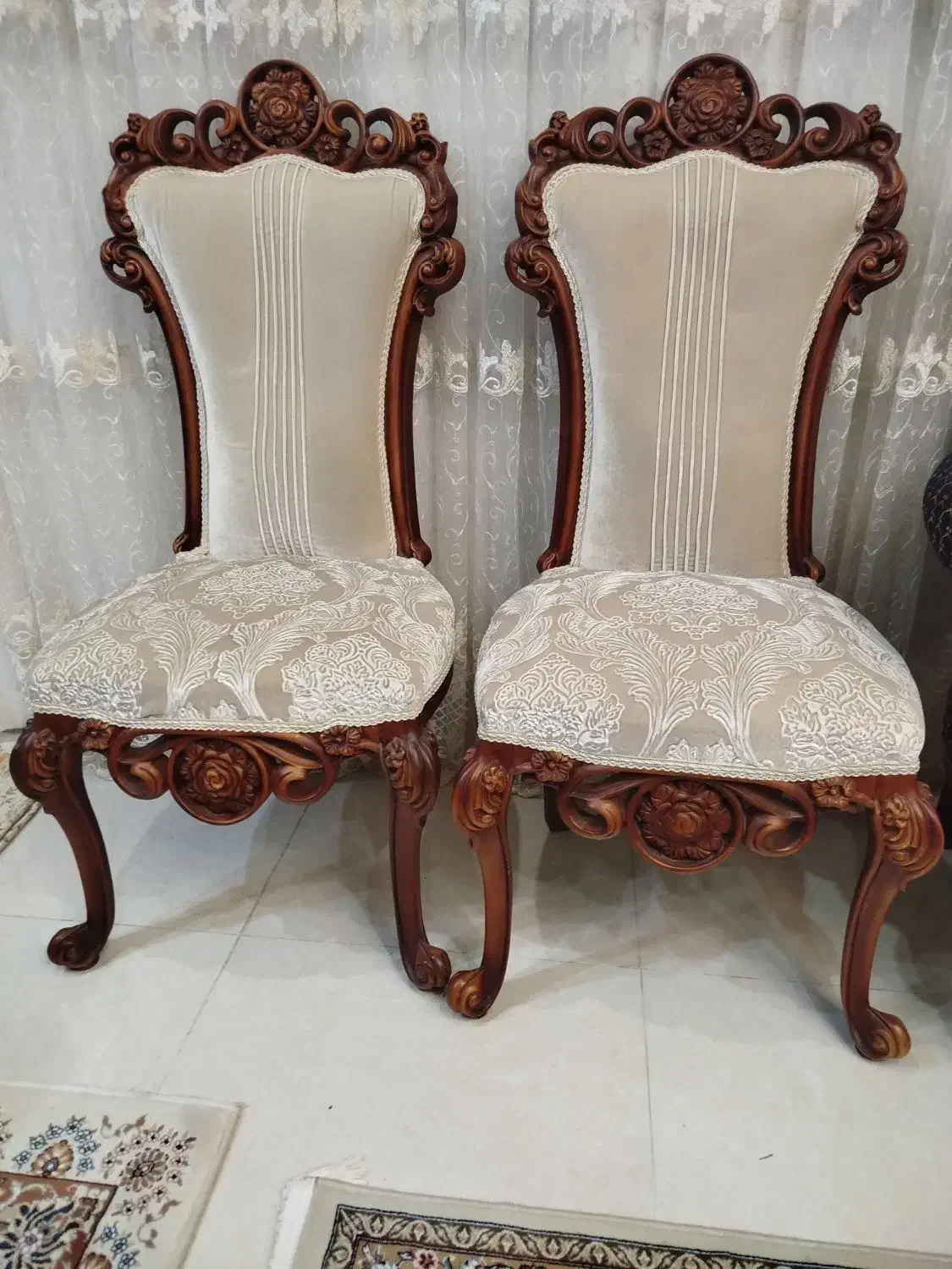 میز غذاخوری 8 نفره چوب راش بسیار زیبا تمیز|میز و صندلی غذاخوری|قزوین, |دیوار