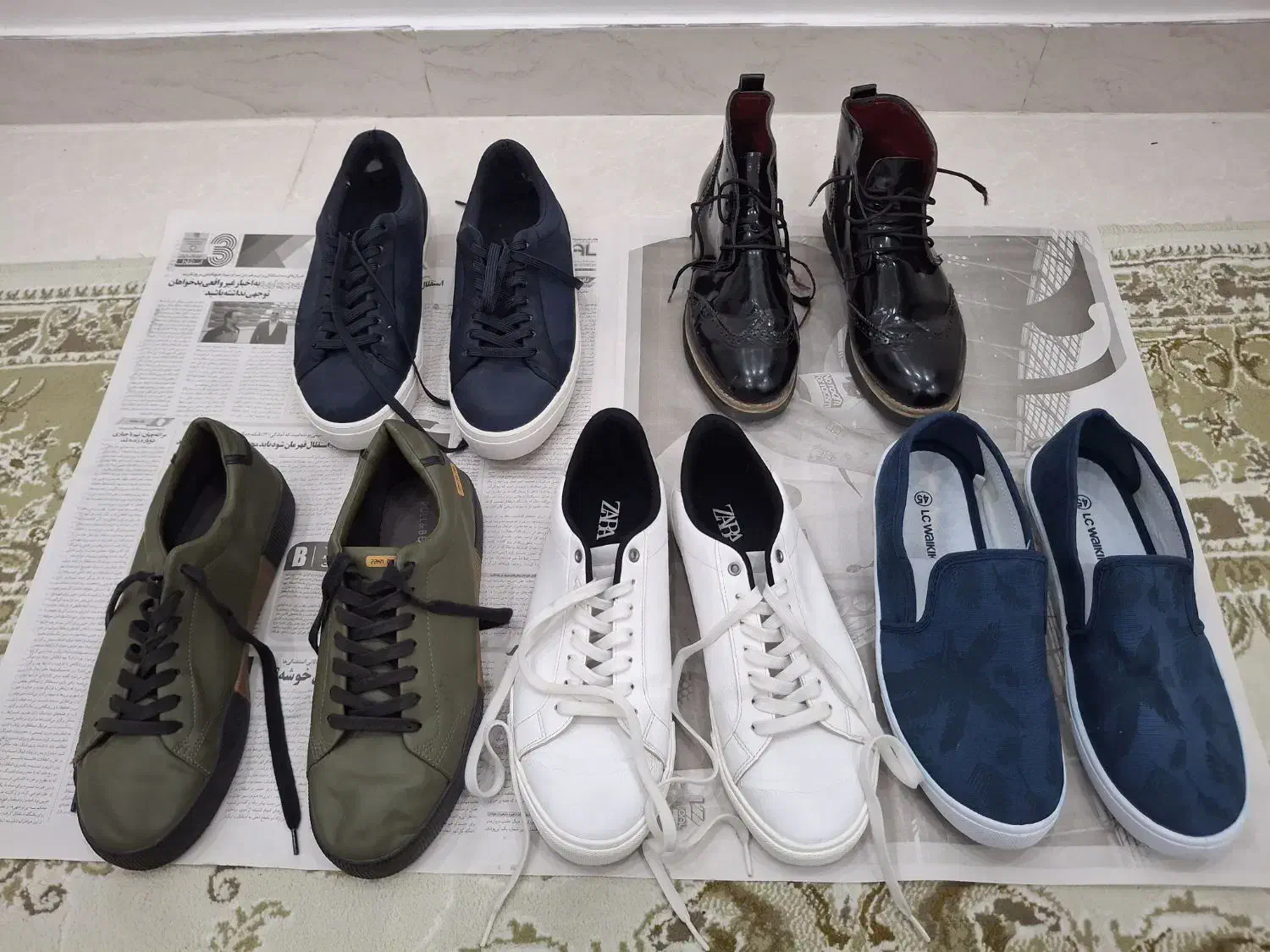 تعدادی کتونی برنددر حد نو و نیم بوت دخترانه|کیف، کفش، کمربند|رشت, توشیبا|دیوار