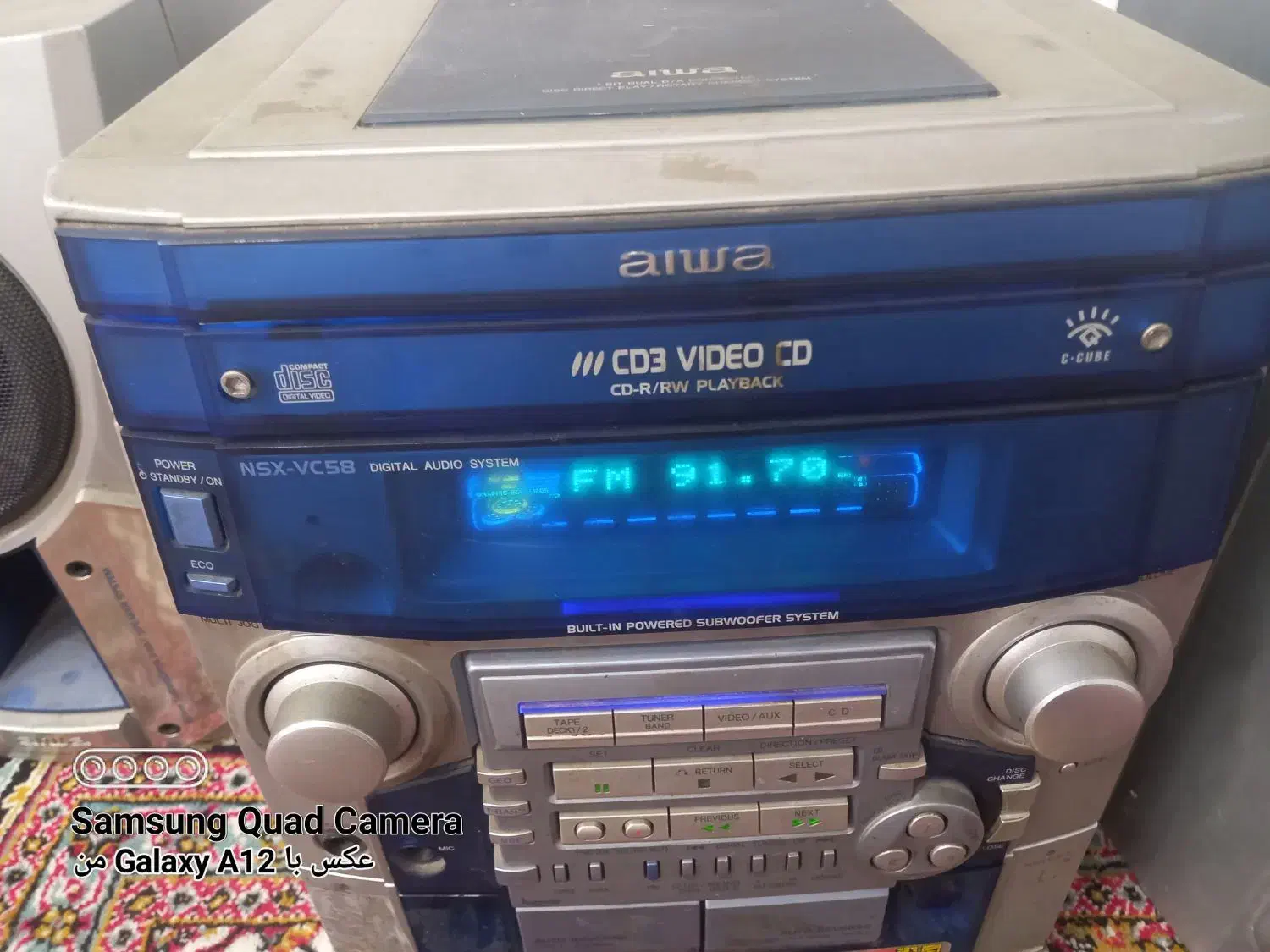 ظبت آیوا ساخت ژاپن|سیستم صوتی خانگی|ملارد, |دیوار