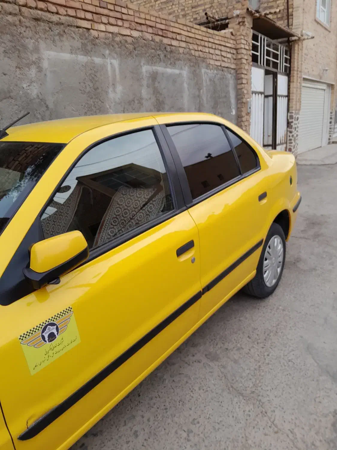 سمند زرد ef7 دوگانه فابریک|خودرو سواری و وانت|اردکان, |دیوار