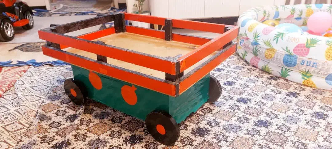 گاری یلدایی|صنایع دستی و سایر لوازم تزئینی|قم, منبع آب|دیوار