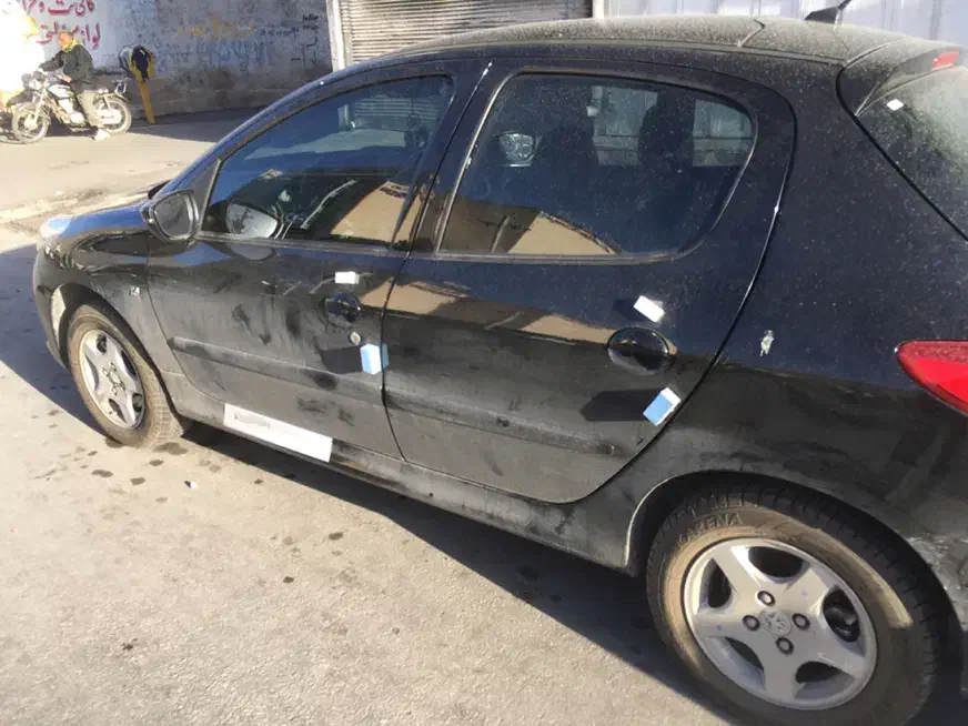 ۲۰۷پانا مشکی|خودرو سواری و وانت|شیراز, شهدای شهرک سعدی|دیوار