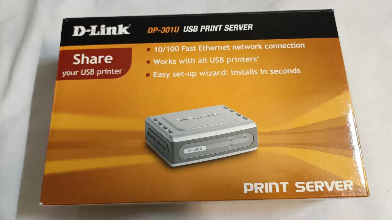 USB پرینت سرور دی لینک Dlink print server|مودم و تجهیزات شبکه|تهران, هاشمی|دیوار