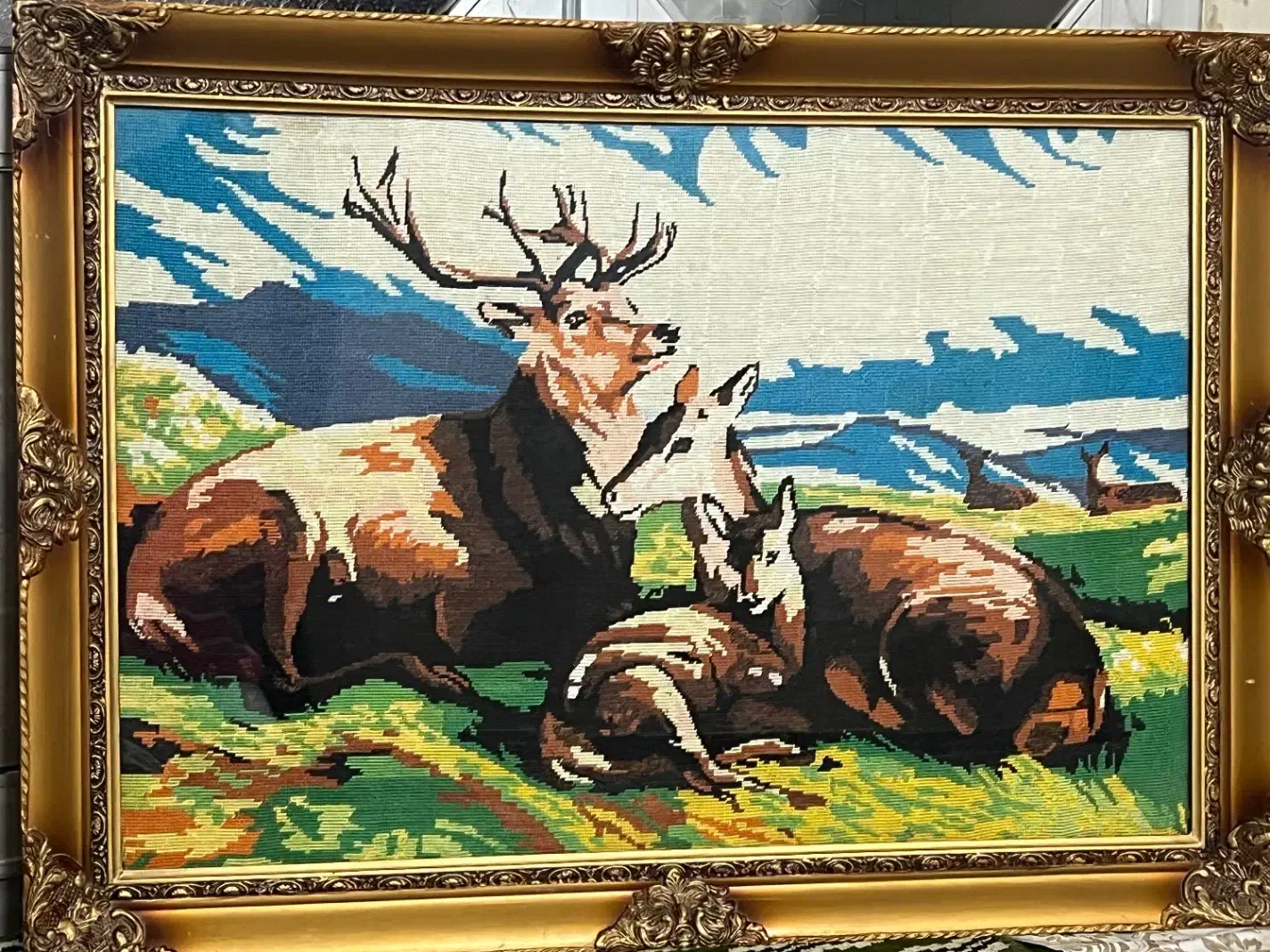 تابلو با قاب چوبی کار شده نوقیمت ۴۳۰/۰۰۰ تومن|تابلو، نقاشی، عکس|بندر ترکمن, |دیوار