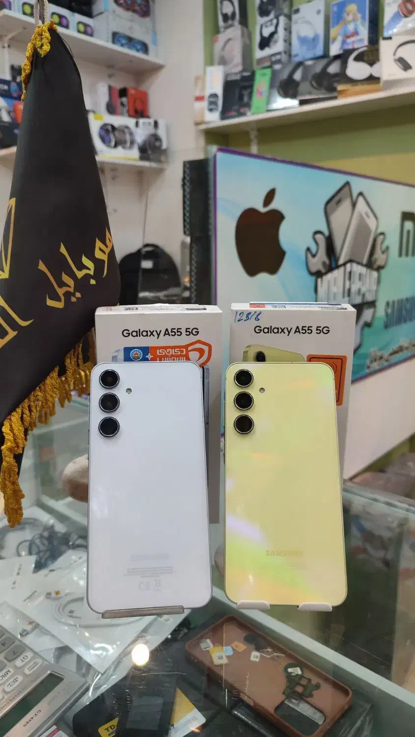 سامسونگ A55 حافظه 256و128 درحدنو با گارانتی|موبایل|نیشابور, دارایی|دیوار