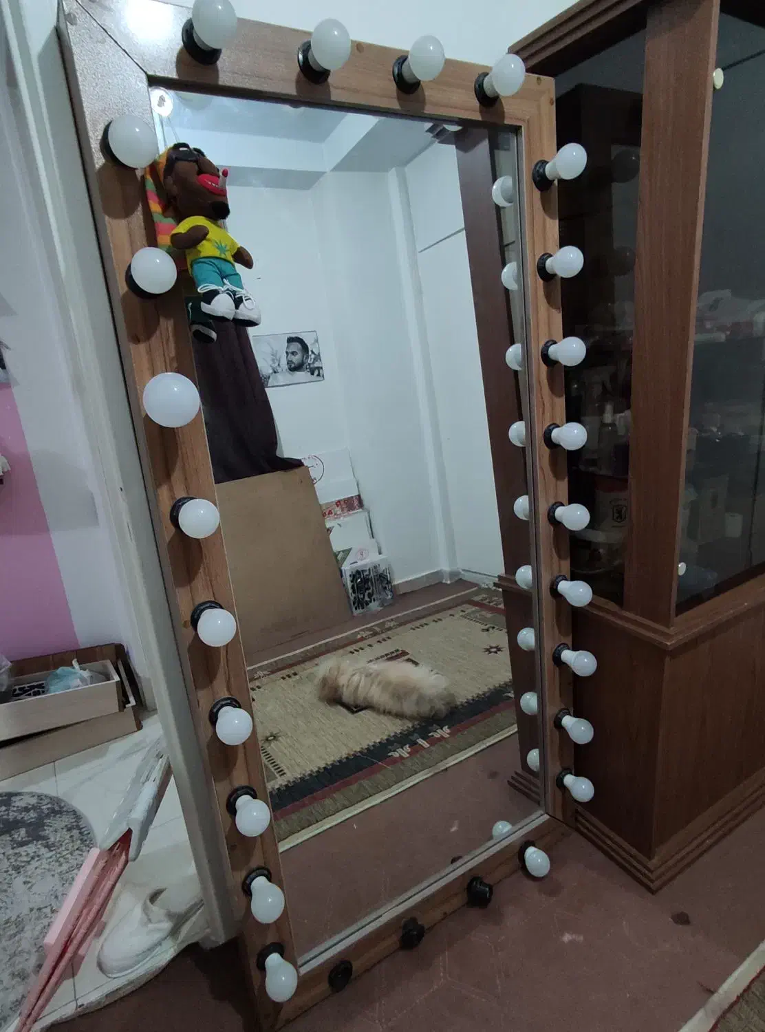 آیینه قدی چراغدار|آینه|محمدشهر, ولدآباد|دیوار