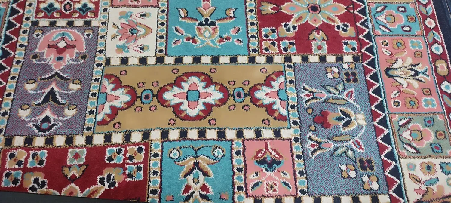 فرش کناره خوش رنگ|فرش|کرج, کوی امامیه|دیوار