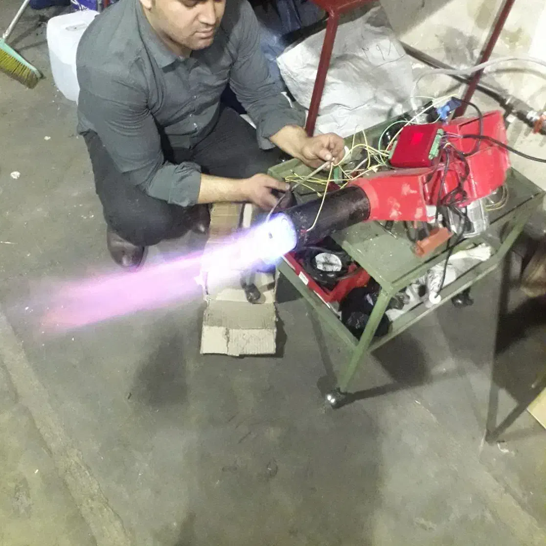 تعمیر مشعل و فن هیتر تابشی، گرماتاب تضمینی|خدمات پیشه و مهارت|تبریز, |دیوار