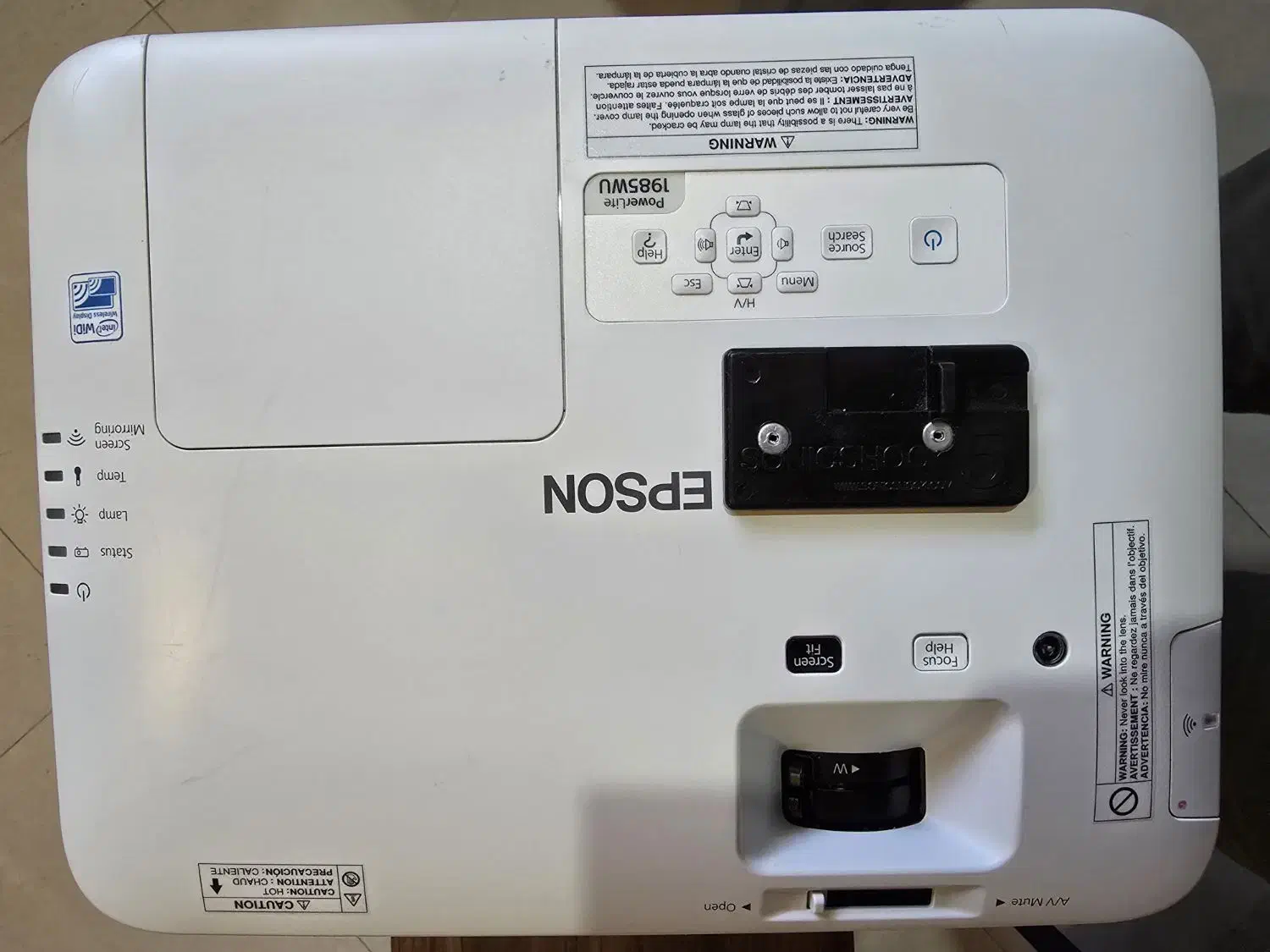 ویدئو پروژکتور Epson 1985 WU WUXGA|تلویزیون و پروژکتور|شیراز, تاچارا|دیوار