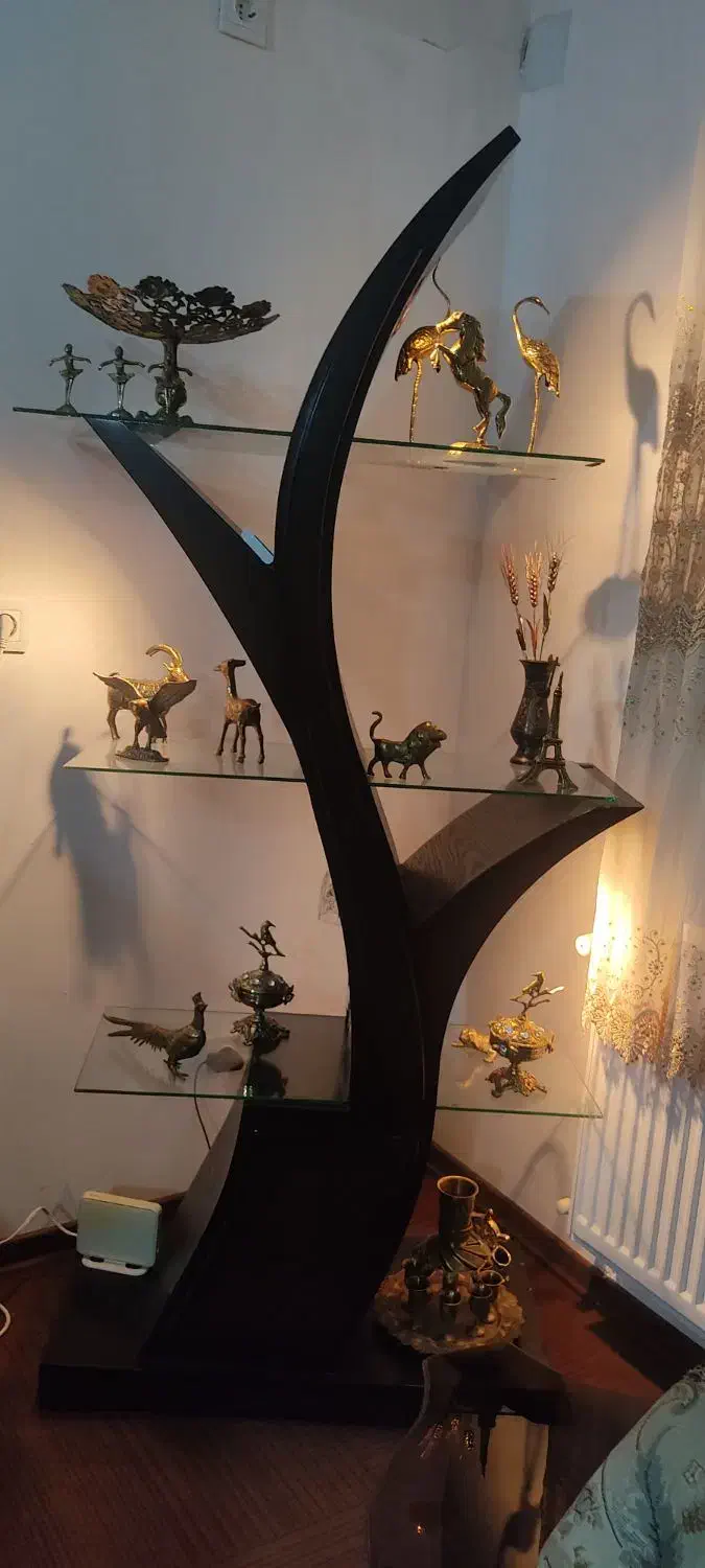 بوفه نخل چوبی|بوفه، ویترین، کنسول|ابهر, |دیوار