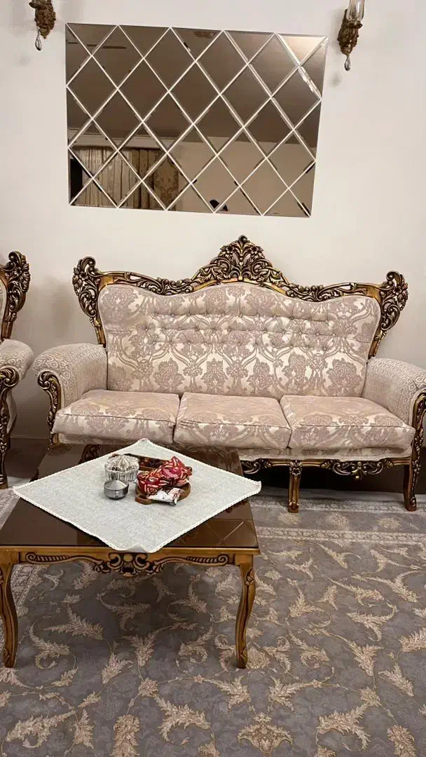 مبل ۷نفره. ناهارخوری ۶نفره کاملاتمیزوسالم|مبلمان خانگی و میز عسلی|کلارآباد, |دیوار