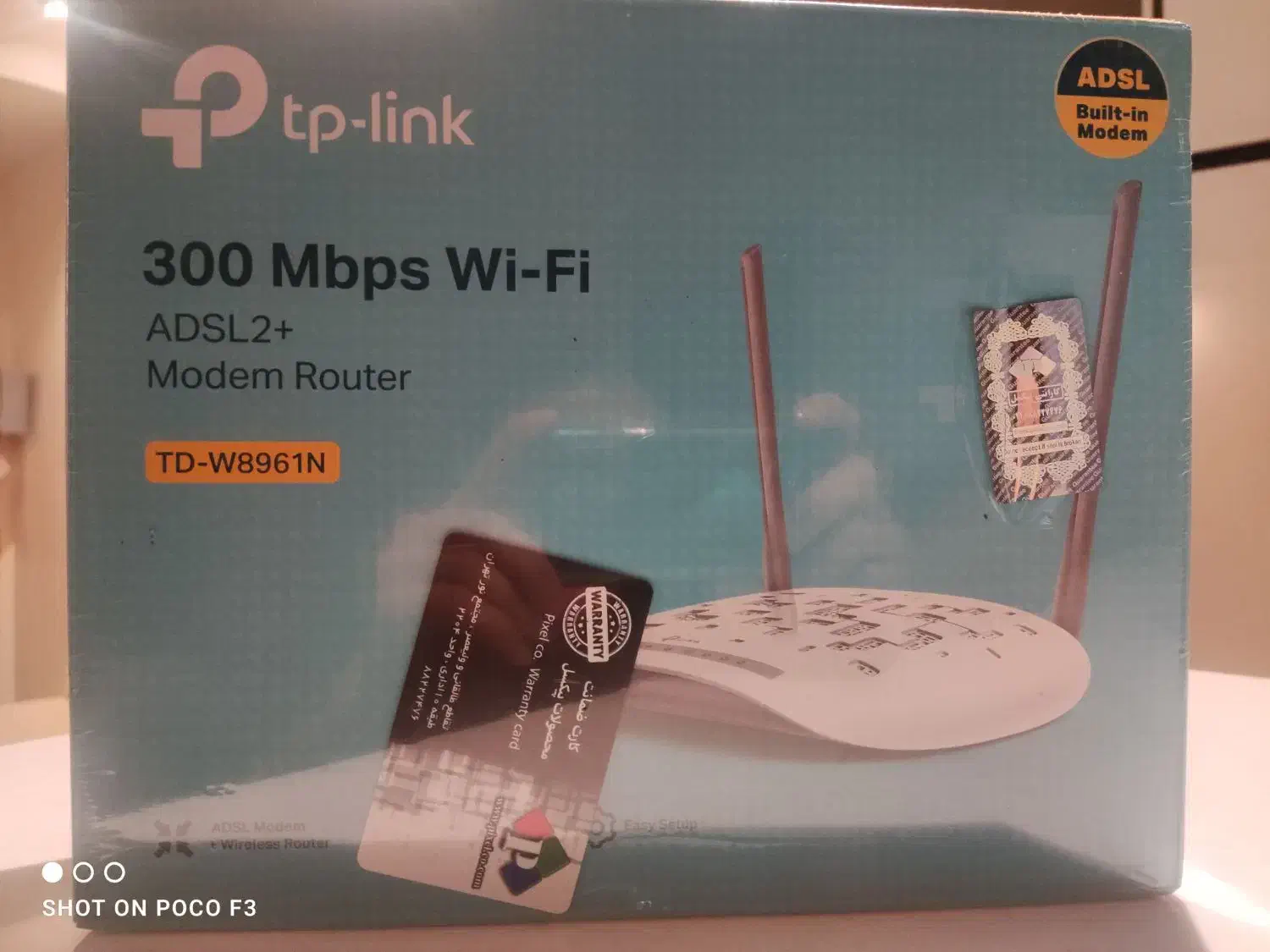 مودم روتر بی‌سیم ADSL2 Plus تی پی-لینک مدل W8961N|مودم و تجهیزات شبکه|تهران, شهرک غرب|دیوار