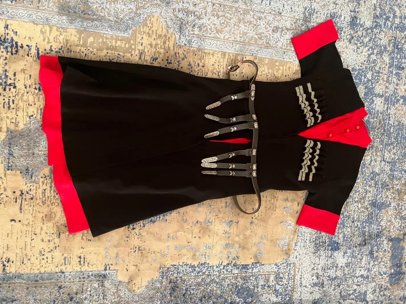 لباس رقص آذربایجانی|کیف، کفش، کمربند|تبریز, |دیوار