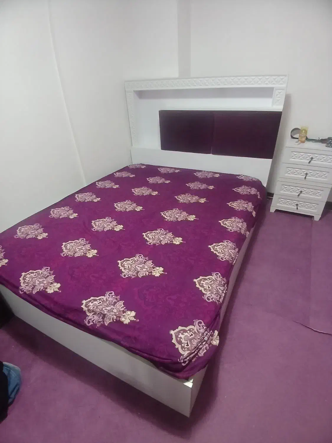 سرویس خواب باتشک|تخت و سرویس خواب|قم, علی آباد سعدگان|دیوار