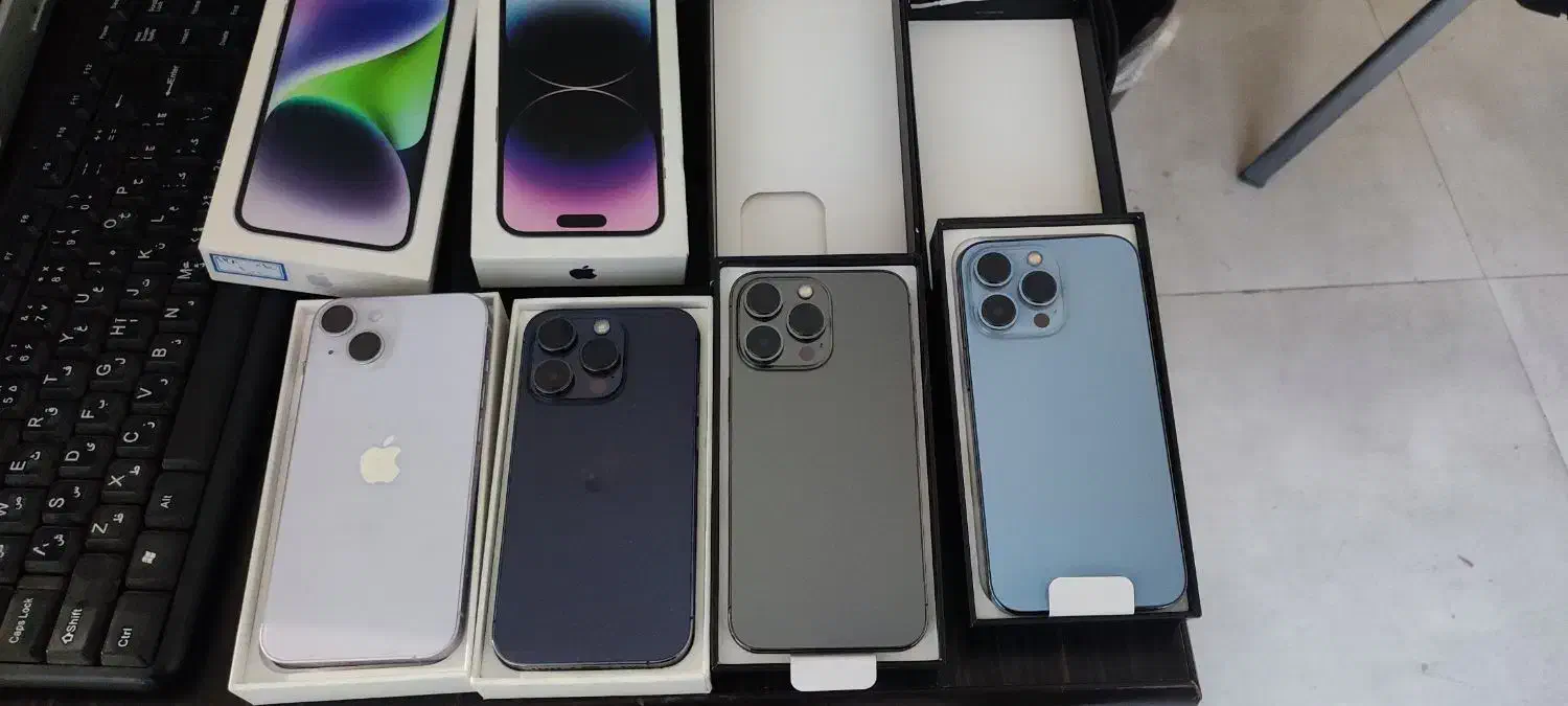 ایفون سیزده پرو512 سیزده نرمال سیزده پرومکس512|موبایل|همدان, |دیوار