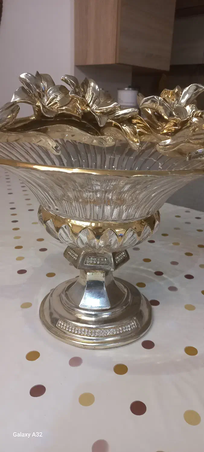 ظرف میوه خوری مجلسی|ظروف سرو و پذیرایی|رشت, منظریه|دیوار