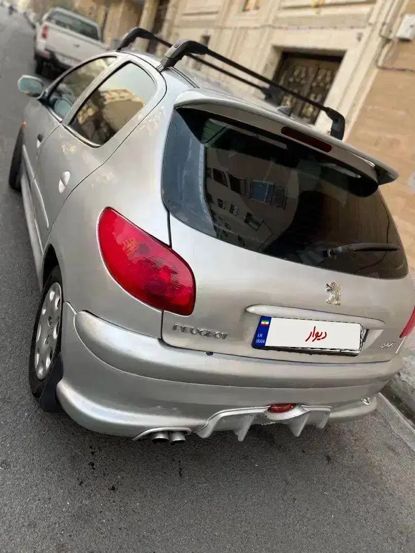 پژو ۲۰۶ تیپ۶ اتوماتیک مدل ۸۷|خودرو سواری و وانت|چمستان, |دیوار