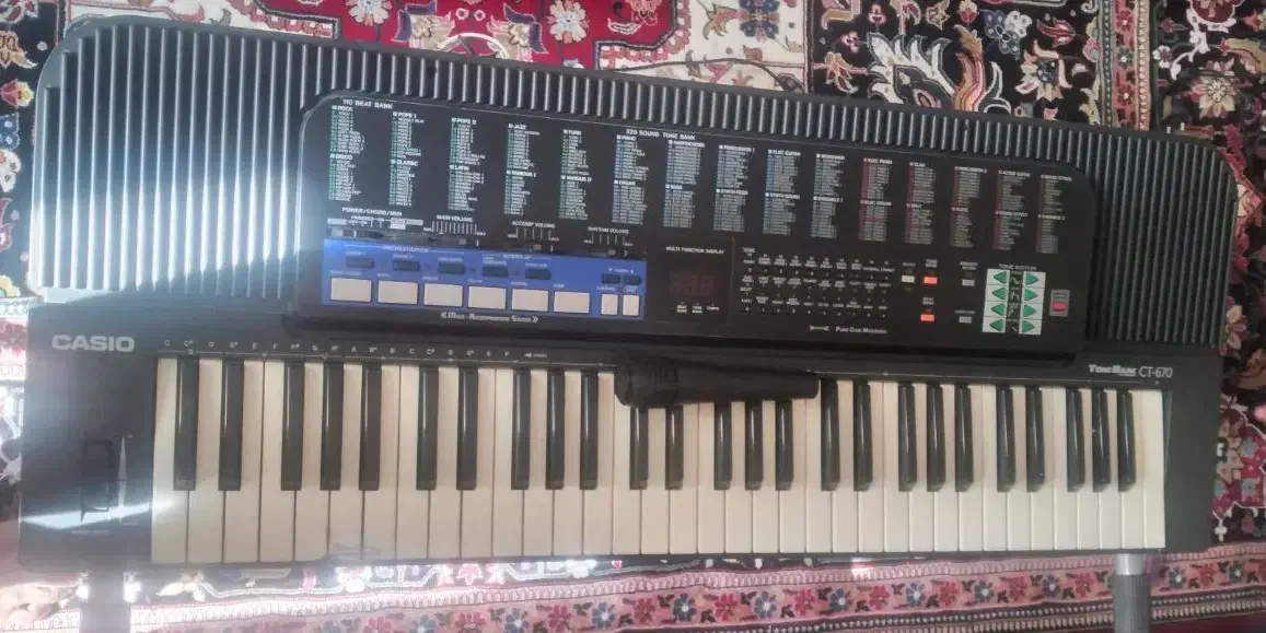 casio ct670|پیانو، کیبورد، آکاردئون|اصفهان, بهارستان|دیوار