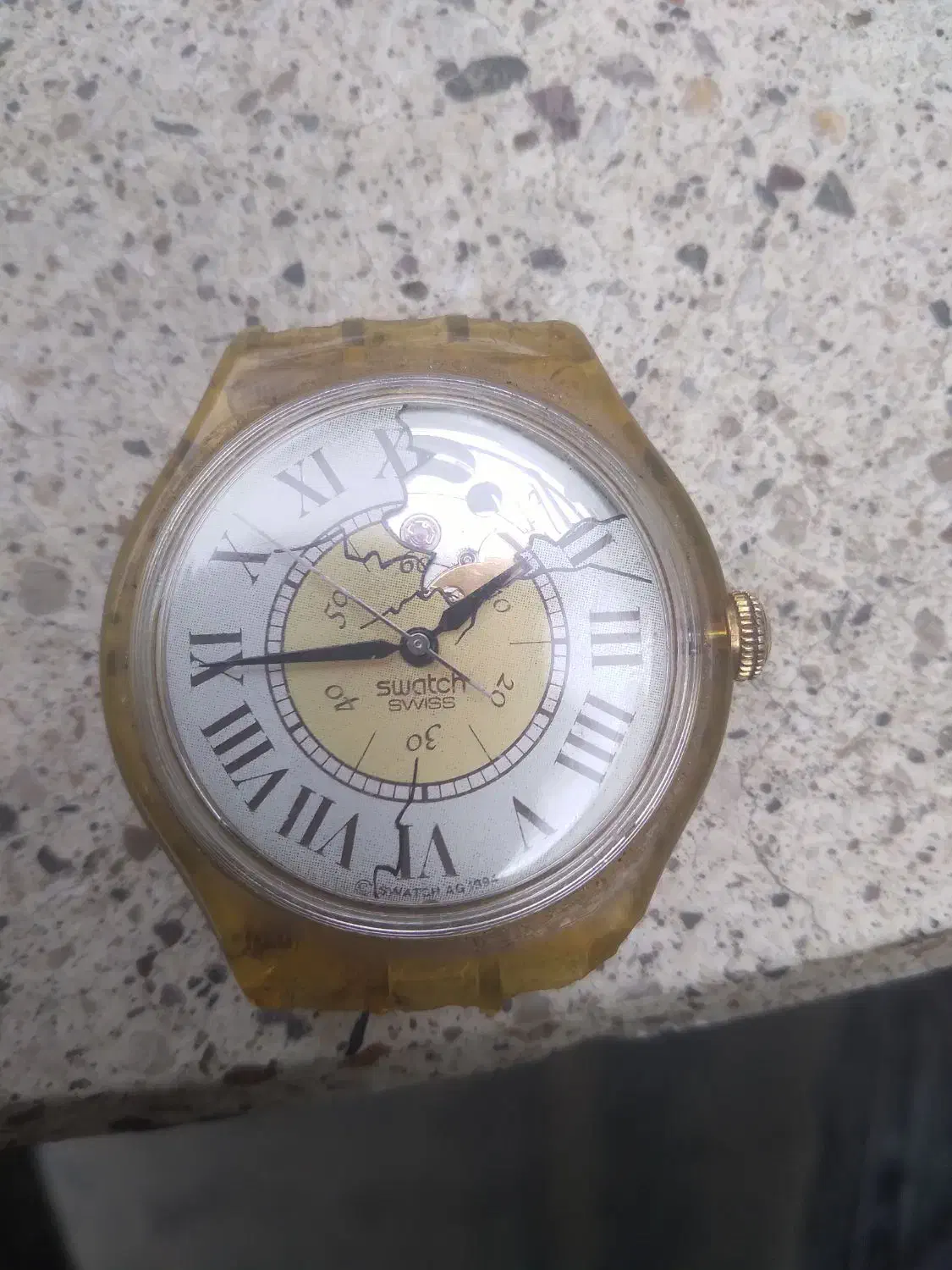 ساعت مچی سواچ اتوماتیک|ساعت|آفتاب, |دیوار