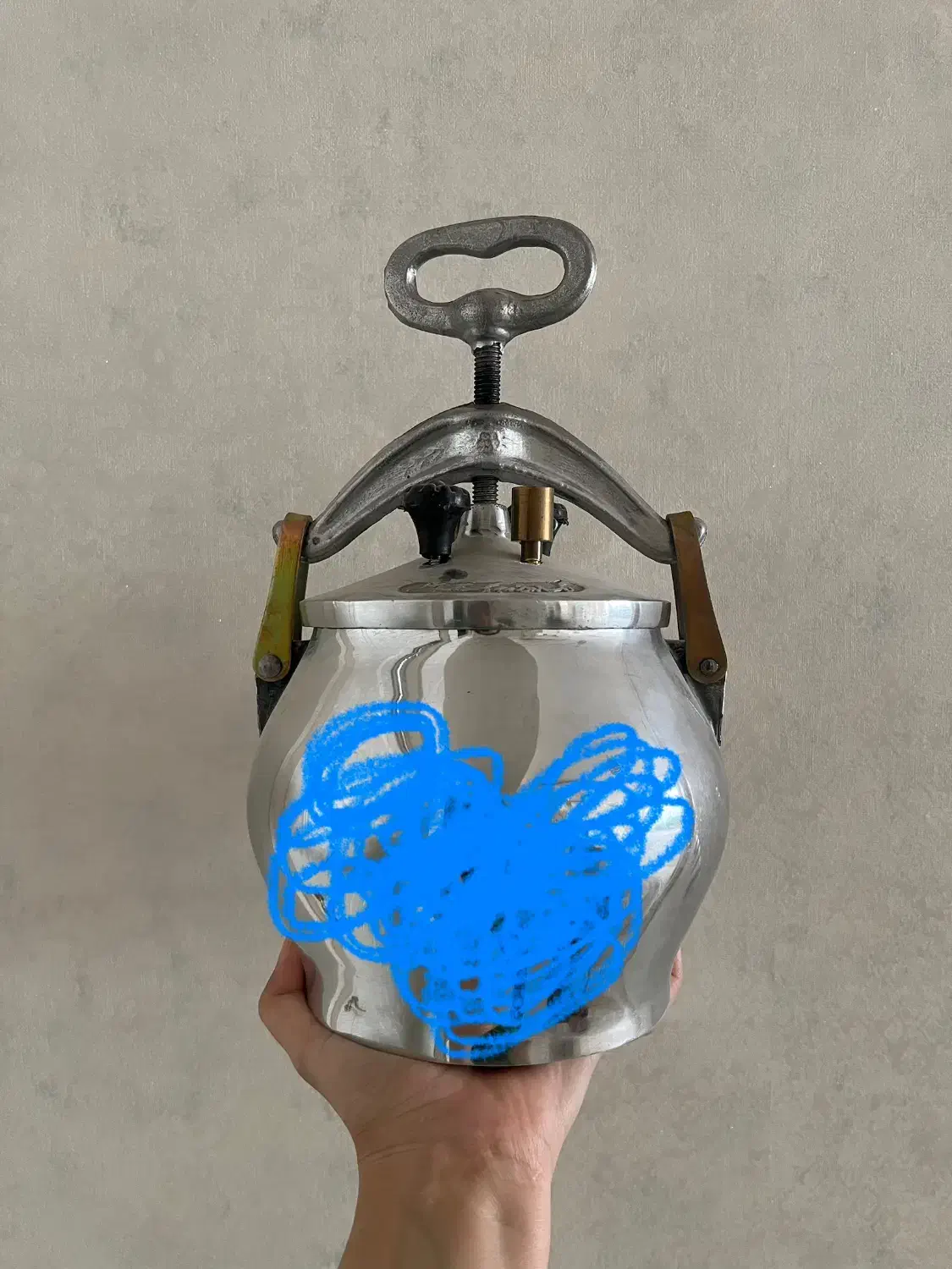 زودپز۳نفره(۳لیتری)|ظروف پخت‌وپز|کاشان, پا نخل|دیوار