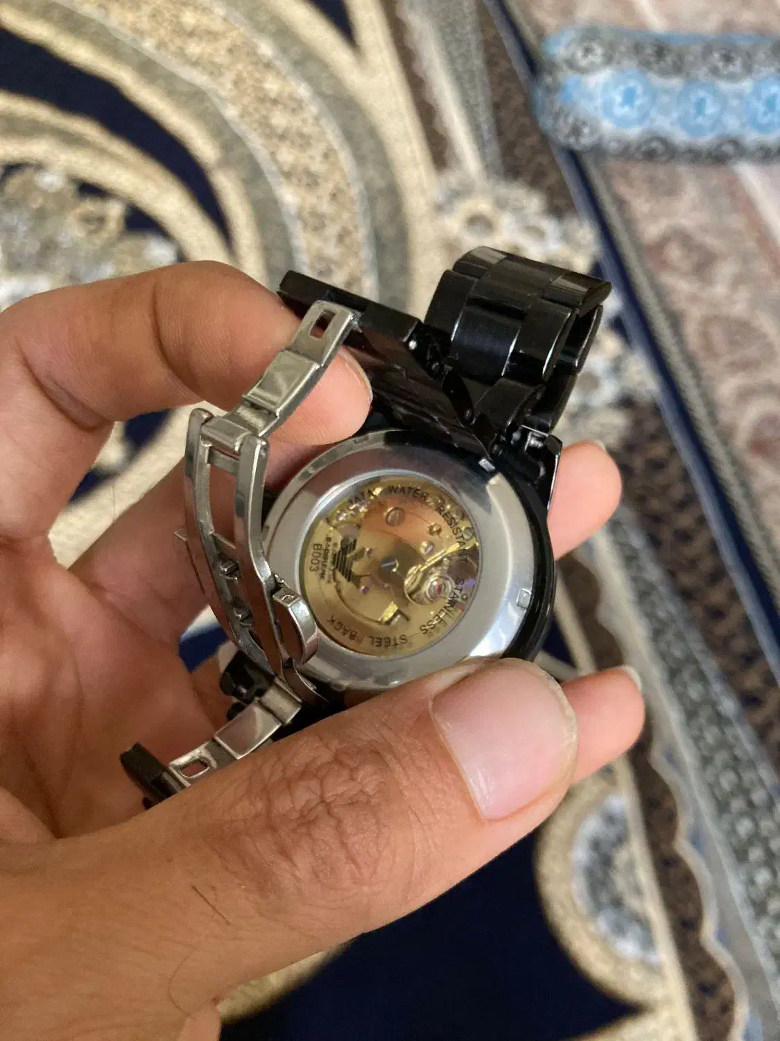 ساعت کلاسیک مچی اتوماتیک موتور ژاپن ضدآب|ساعت|زابل, |دیوار