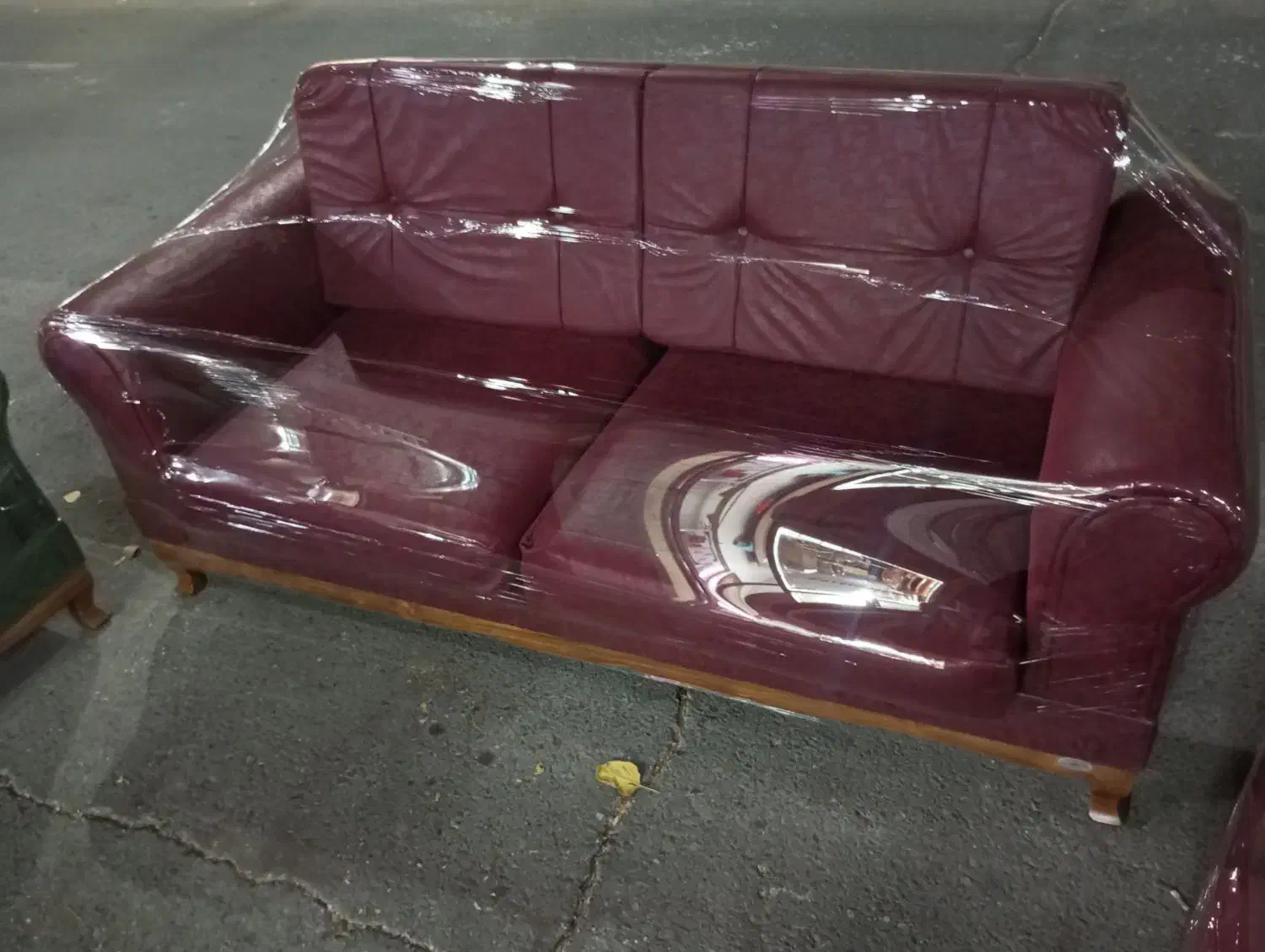 مبل شرکتی سناتور۷نفره‌درحد (زرشکی.سبززیتونی)|مبلمان خانگی و میز عسلی|کرج, گلشهر|دیوار