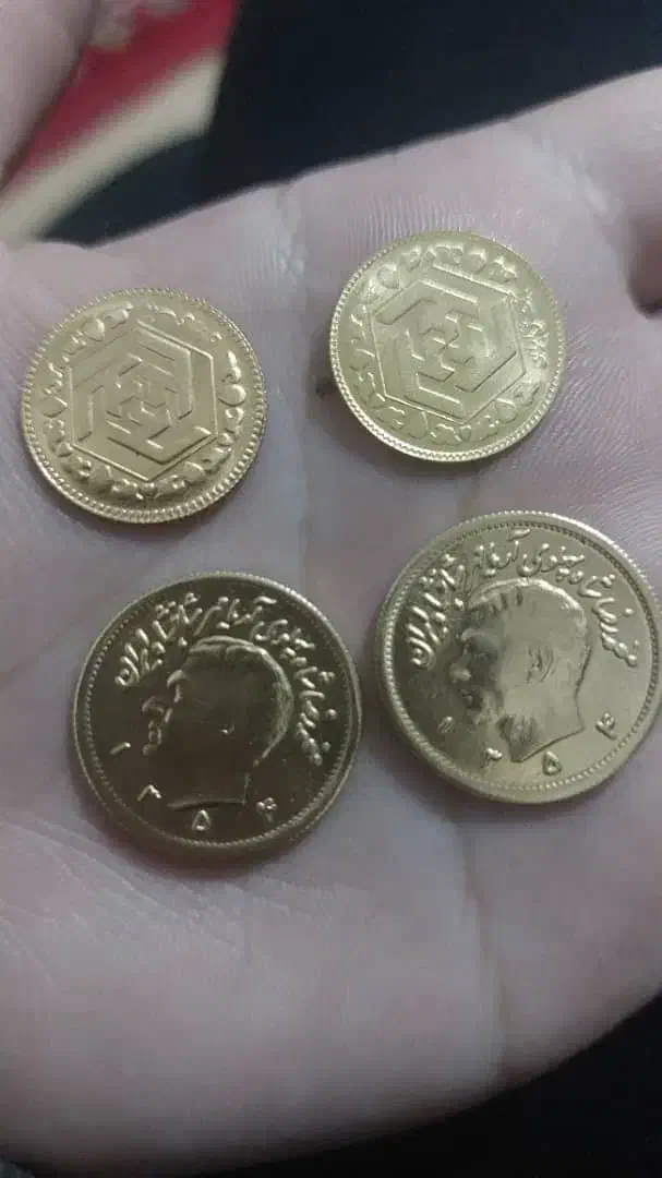 فروش نیم سکه عادی، ۲ تا سکه یک پهلوی|کلکسیون سکه، تمبر، اسکناس|کازرون, |دیوار