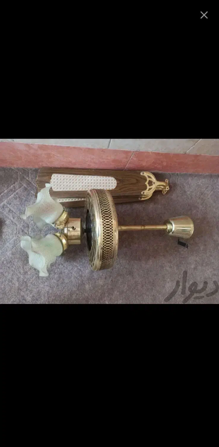 پنکه سقفی|پنکه و تصفیه‌کنندهٔ هوا|قم, بکایی|دیوار