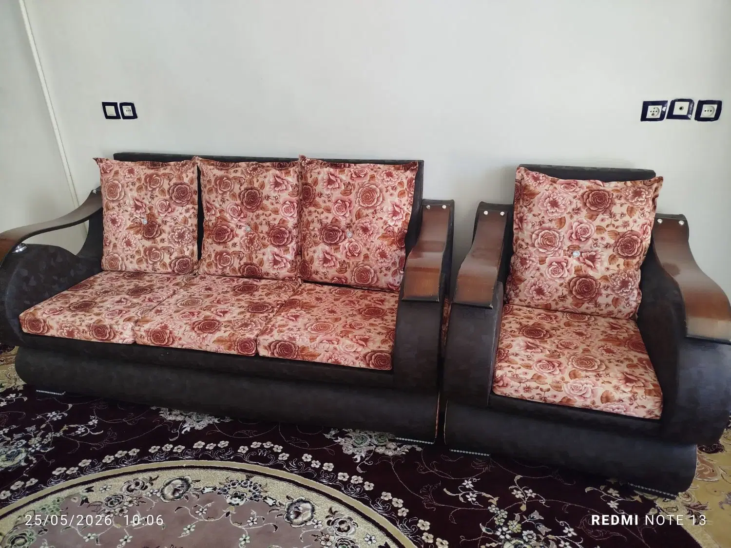 مبل 7نفره|مبلمان خانگی و میز عسلی|چرداول, |دیوار