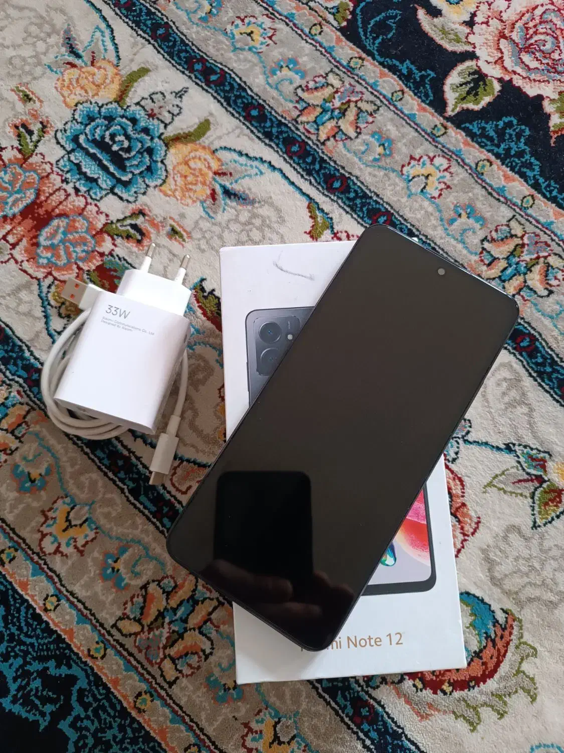 شیائومی note 12 حافظه 128 گیگ رام 8 گیگ|موبایل|فردیس, ثابتی|دیوار