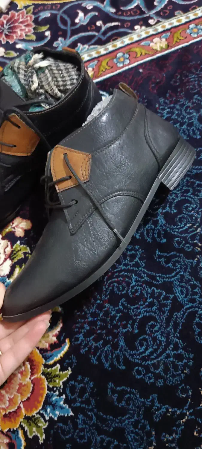 دو جفت بوت|کیف، کفش، کمربند|بومهن, |دیوار