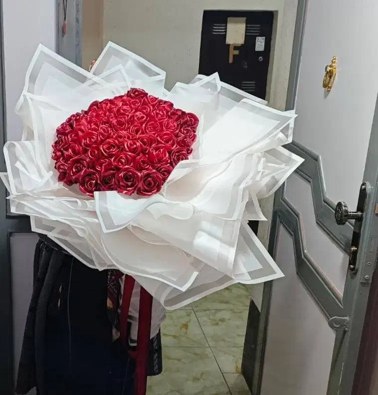 دسته گل ربانی|گل مصنوعی|شیراز, فرگاز|دیوار