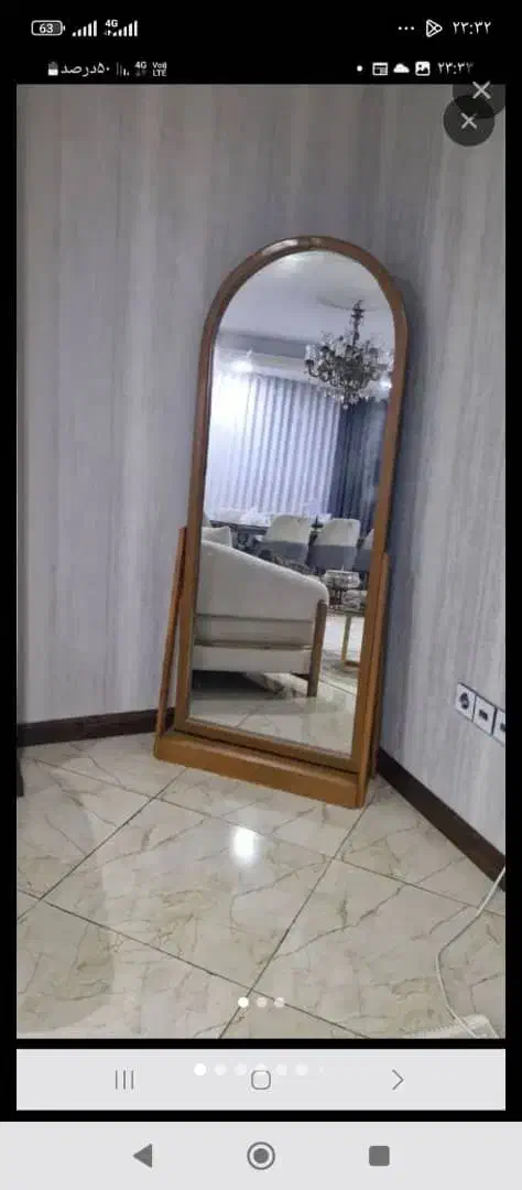 اینه قدی دفرمه با چوب روسی|آینه|تهران, شهرک ابوذر|دیوار