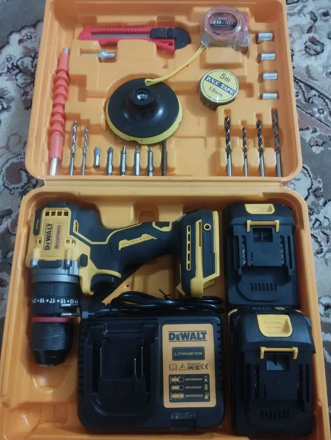 دریل شارژی 36 ولت دی ولت|ابزارآلات|مشهد, رده|دیوار