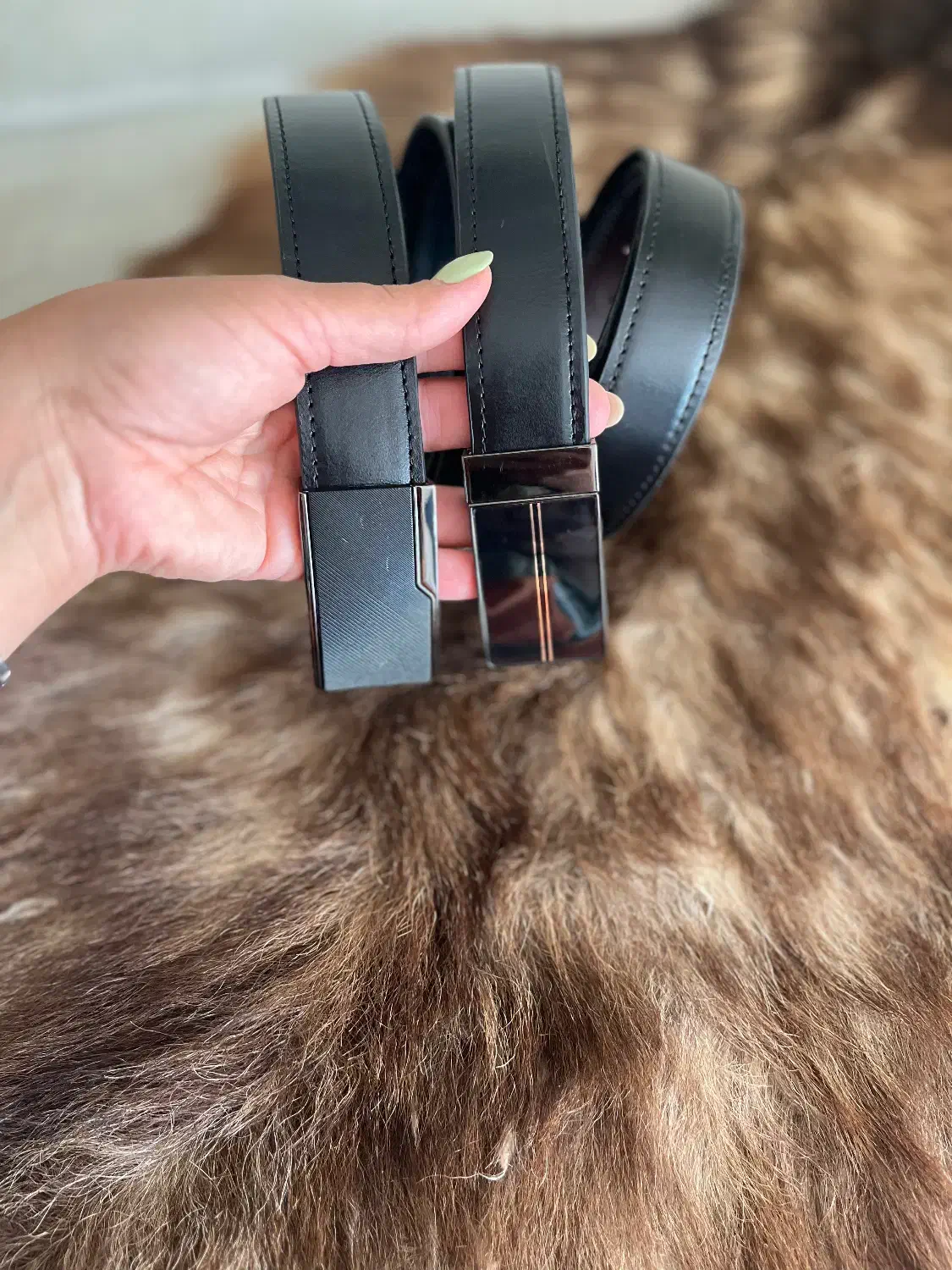 کمربند چرم گاوی و چرم گاومیش|کیف، کفش، کمربند|ایلام, |دیوار