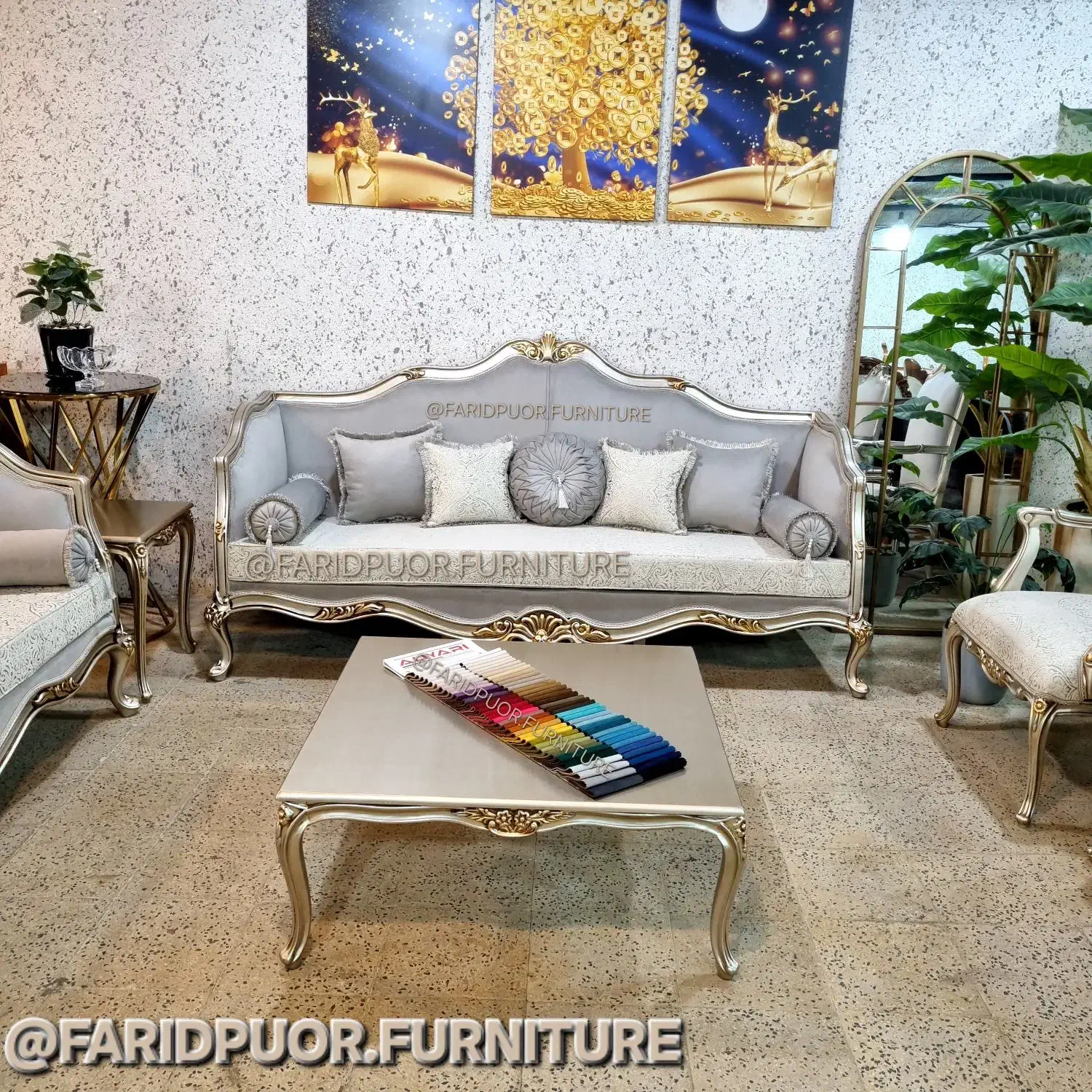 مبل کلاسیک جولیا|مبلمان خانگی و میز عسلی|چهاردانگه (تهران), |دیوار