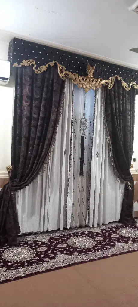 پرده پذیرایی|پرده، رانر، رومیزی|اهواز, منبع اب|دیوار