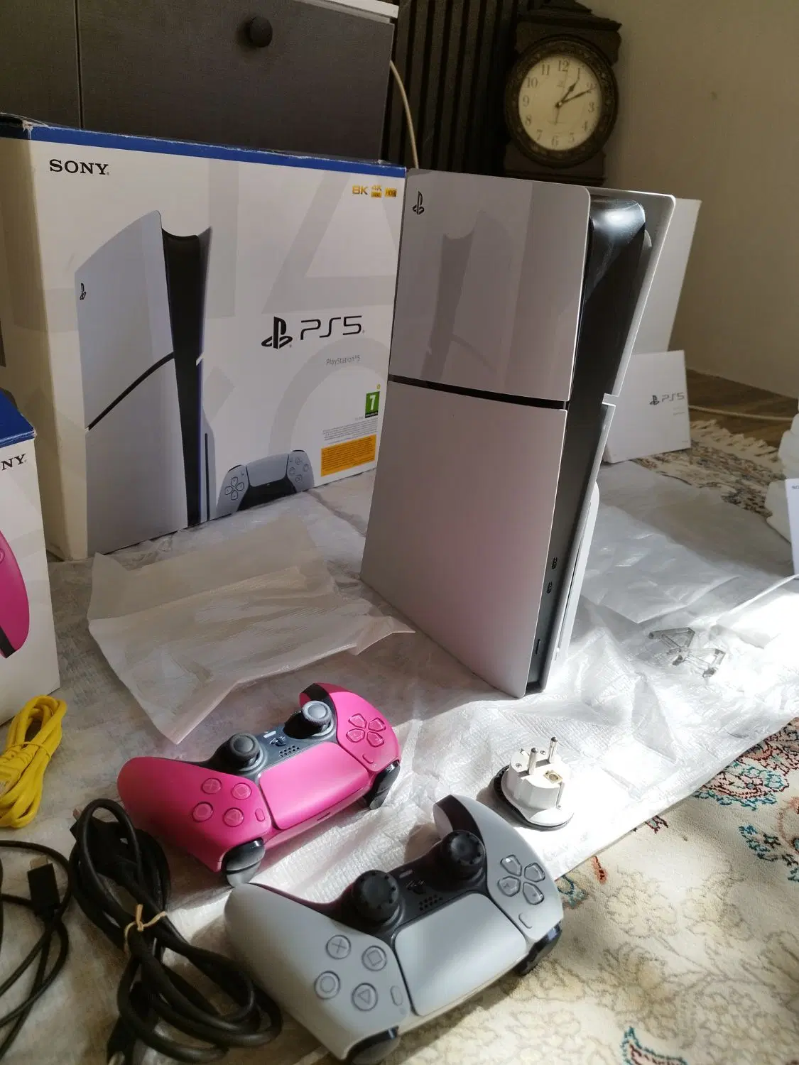 ps5slim2016دودسته دیسک خورریجن اروپا نونوآکبند|کنسول، بازی ویدئویی و آنلاین|کرج, شهرک فهمیده|دیوار