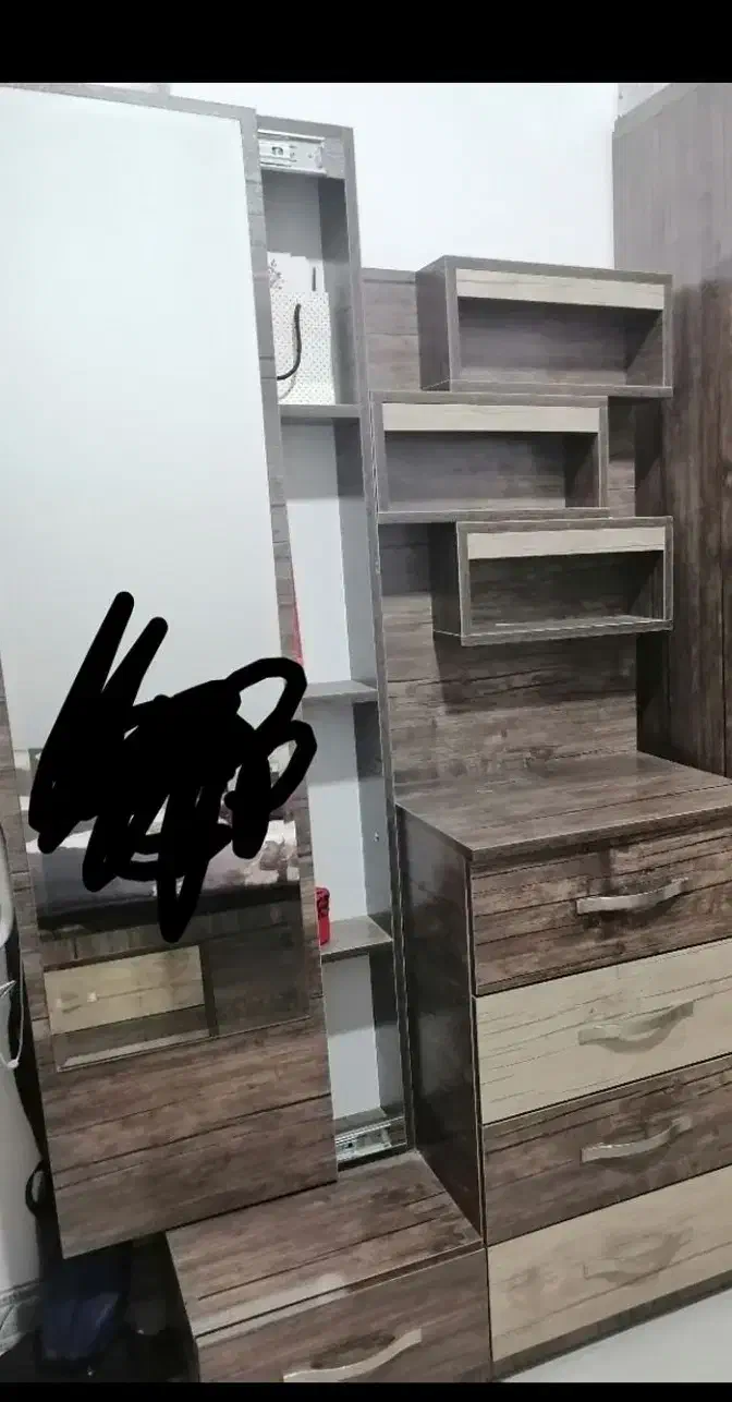 میز ارایش|جاکفشی، کمد، دراور|پاکدشت, پاکدشت (مامازند)|دیوار