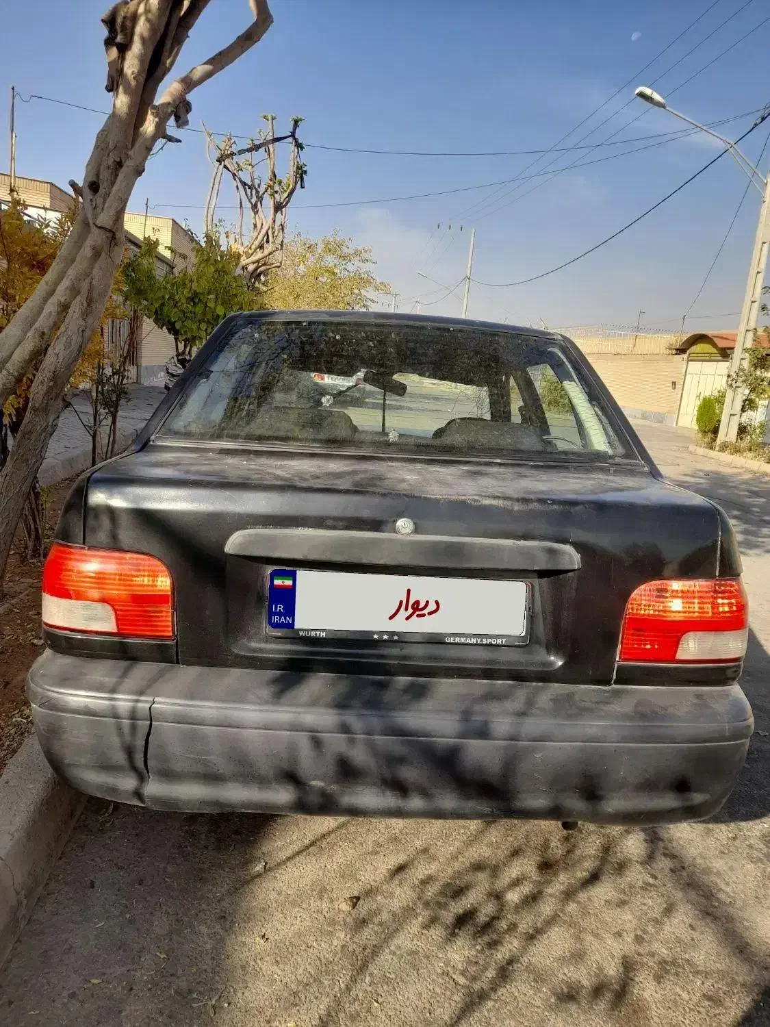 پراید صندوقدار بنزینی مدل ۸۷ مشکی|خودرو سواری و وانت|مبارکه, |دیوار