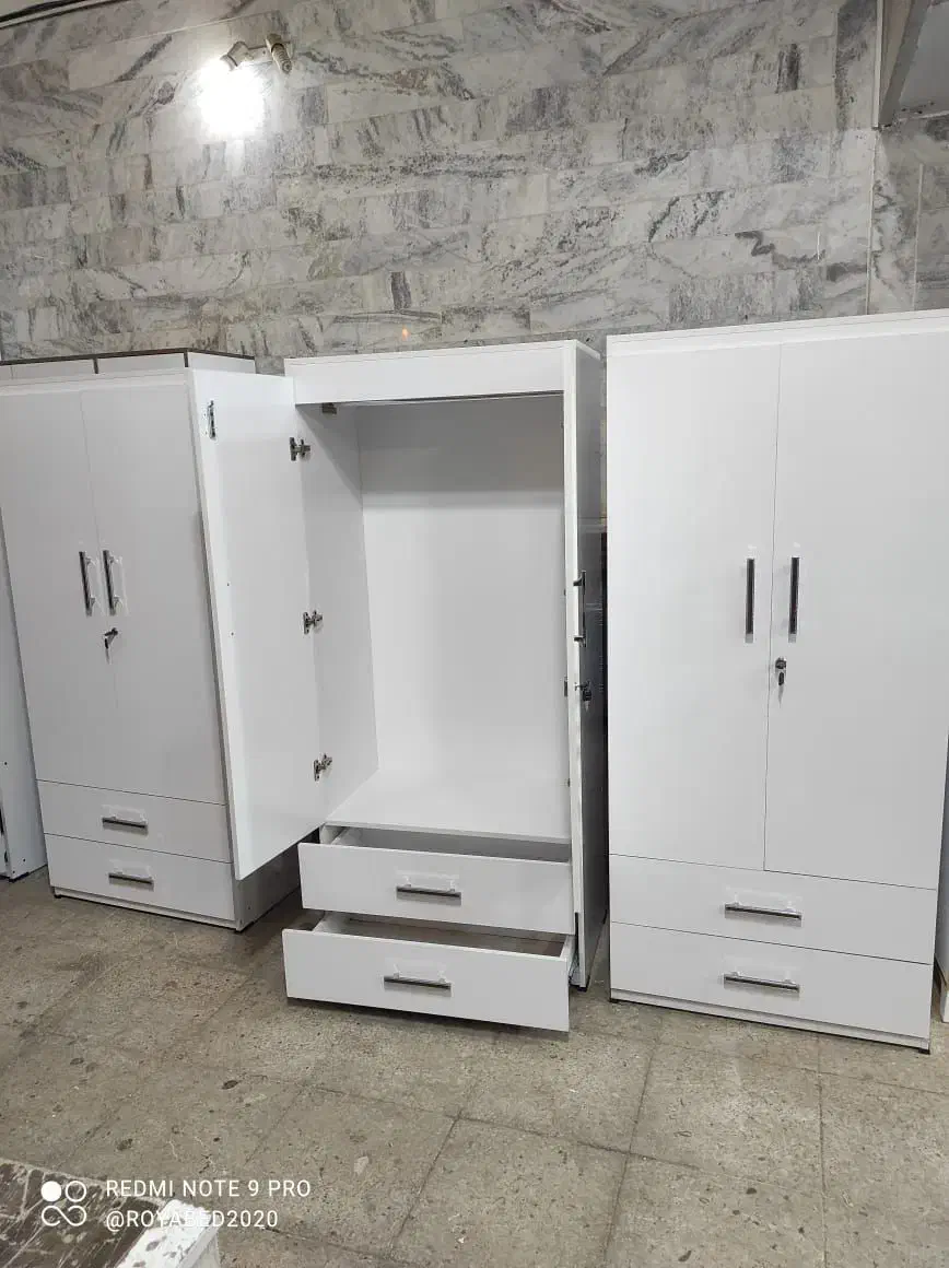 کمد دو درب با دو کشو اقساطی/تولیدی انواع کمد|جاکفشی، کمد، دراور|خمینیشهر, |دیوار