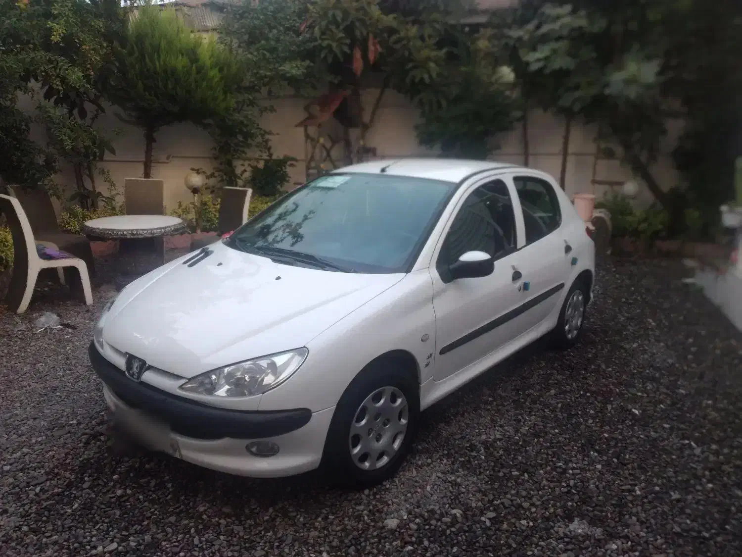 پژو 206 تیپ 5 سفید صدفی مدل 94 تک مالک|خودرو سواری و وانت|کوچصفهان, |دیوار