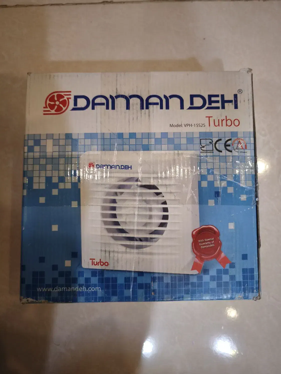 فن توربو دمنده|پنکه و تصفیهکنندهٔ هوا|صدرا-فارس, فاز ۱|دیوار