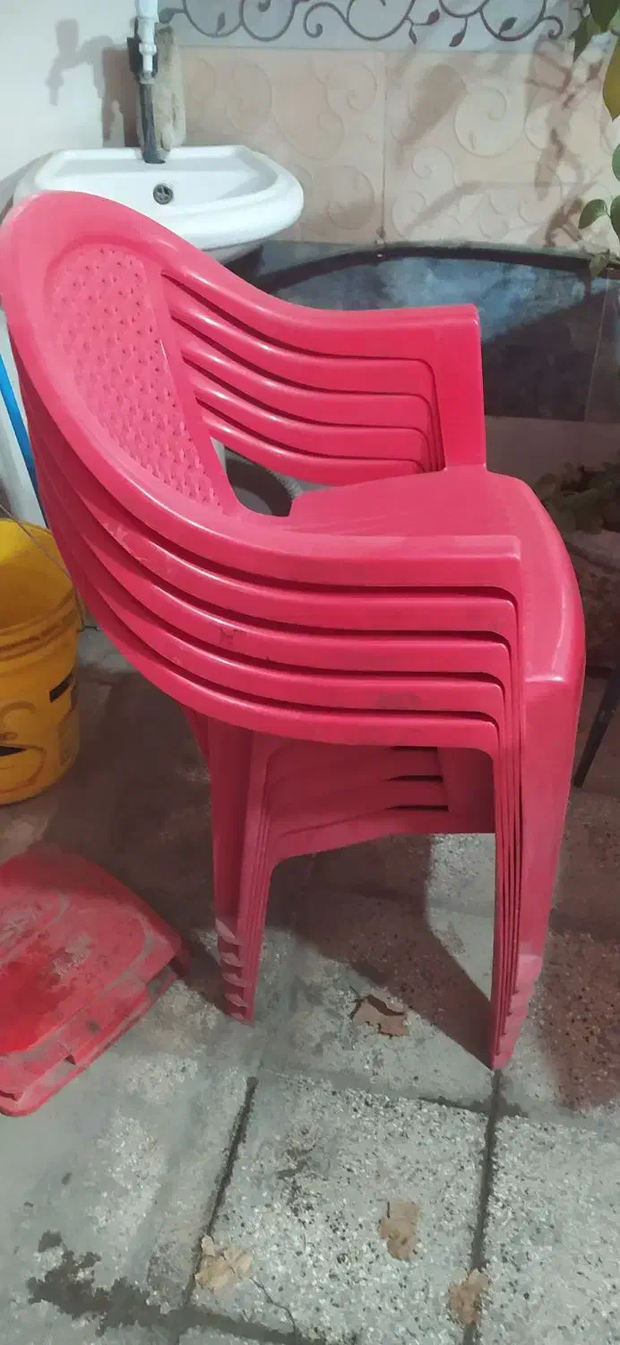 صندلی پلاستیکی|صندلی و نیمکت|آق قلا, |دیوار