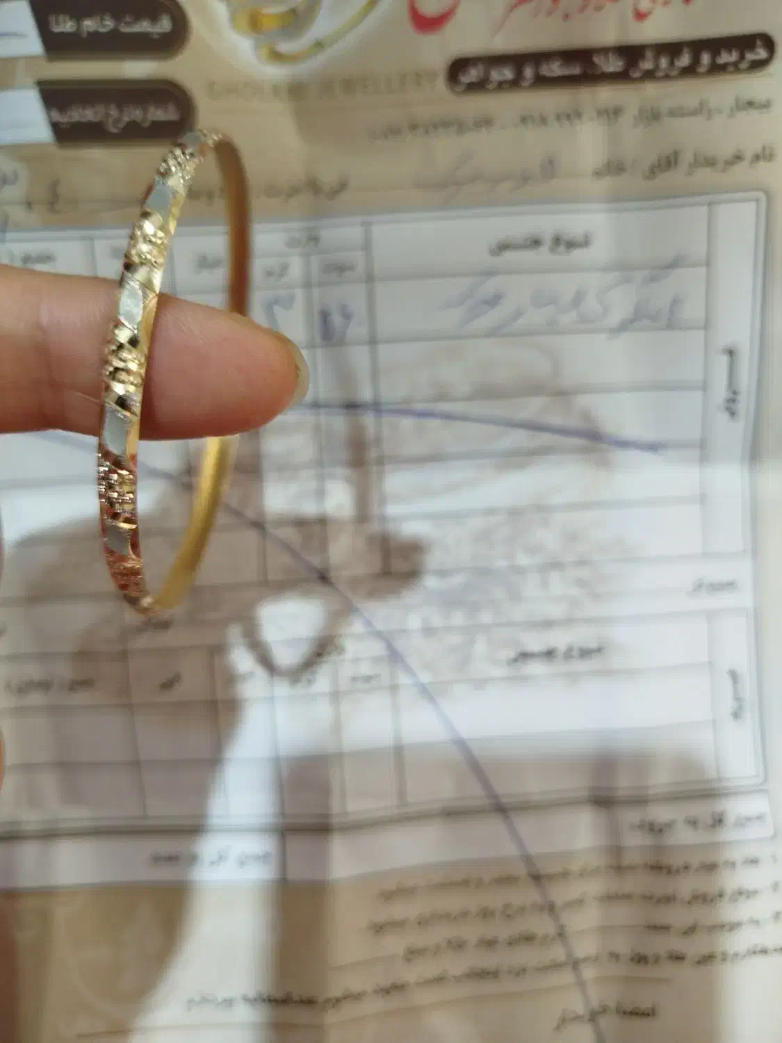 النگو طلا ۳/۵ گرم|جواهرات|همدان, |دیوار