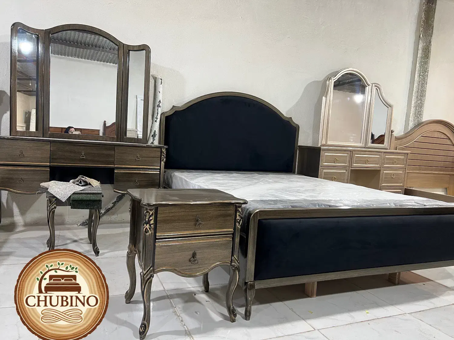 سرویس خواب فرانسوی|تخت و سرویس خواب|مشهد, ثامن|دیوار