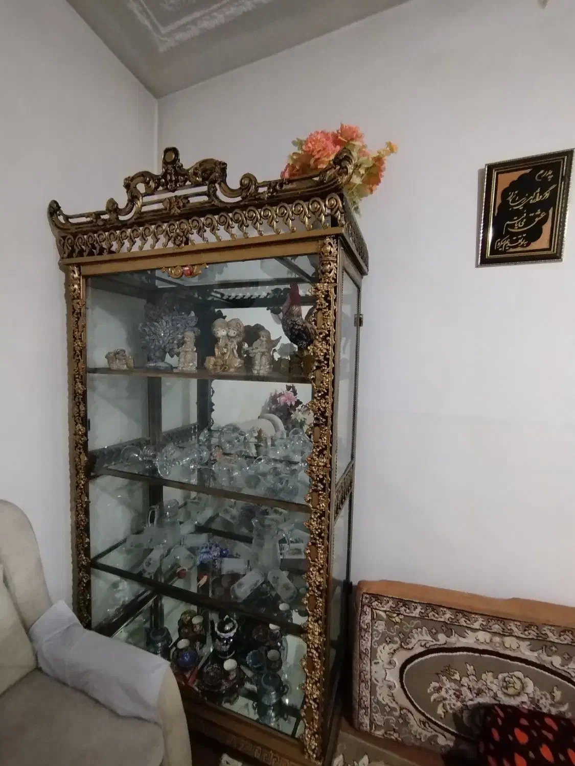 گنجه و بوفه فلزی|بوفه، ویترین، کنسول|مشهد, رده|دیوار